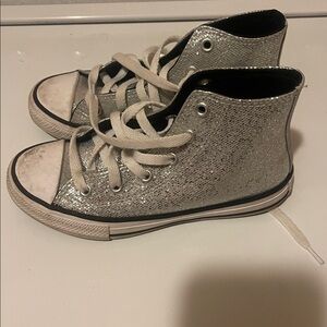 Converse Metallic High-Top Sneakers